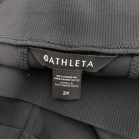 ATHLETA Venice Flare Pant Wide Leg Black Size 2X - Picture 3 of 10